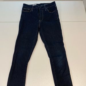 Womens Gap Skinny Dark Blue Jeans